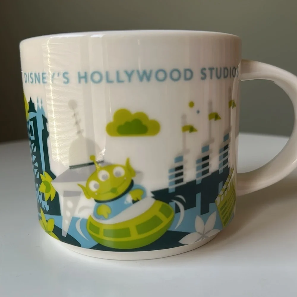 Starbucks X Disney Parks Hollywood Studios Aliens You Are Here 14 OZ